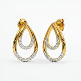 The Srisha Front Back Earrings