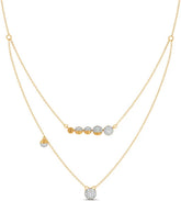 Forever Glitter Multi Layer Diamond Necklace