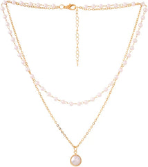 Lawrence Floral Multi Layer Necklace