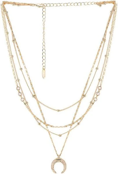 Swaying Beads Diamond Necklace